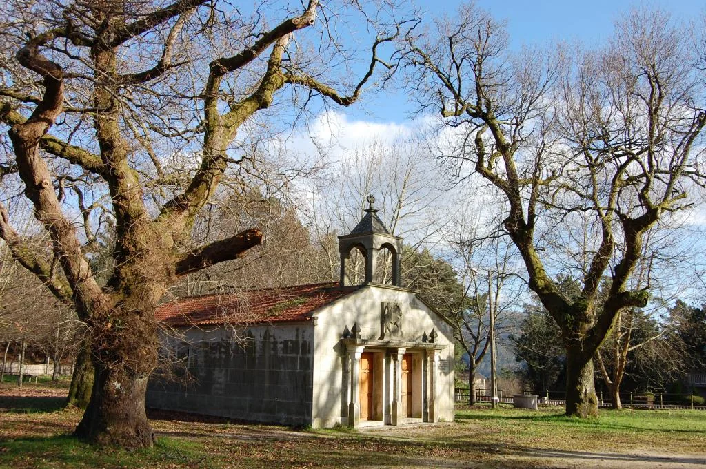 Capilla de Santiaguiño en el recorrido del Camino Portugués